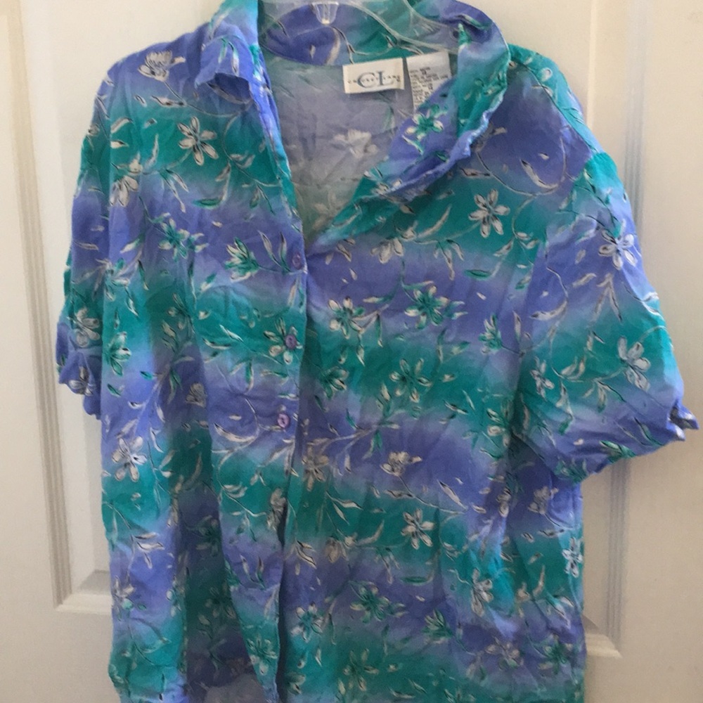 FINAL MARKDOWN Ladies cricket lane rayon blouse 14